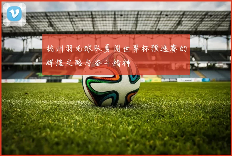 杭州羽毛球队勇闯世界杯预选赛的辉煌之路与奋斗精神