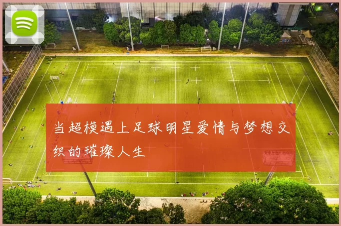 当超模遇上足球明星爱情与梦想交织的璀璨人生