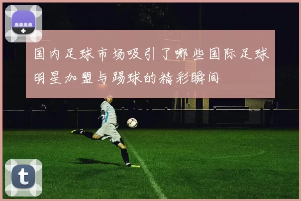 国内足球市场吸引了哪些国际足球明星加盟与踢球的精彩瞬间