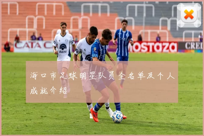 海口市足球明星队员全名单及个人成就介绍