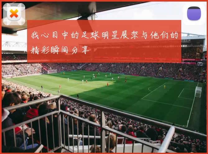 我心目中的足球明星展架与他们的精彩瞬间分享