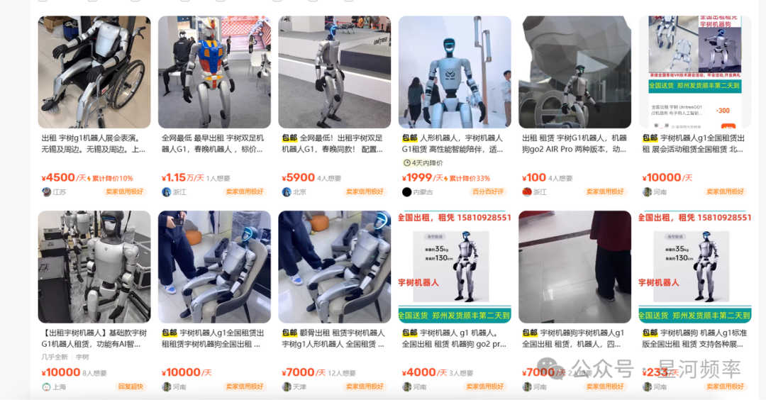 星空·体育中国综合季度支出上万万机械人租赁成暴利行业(图8)